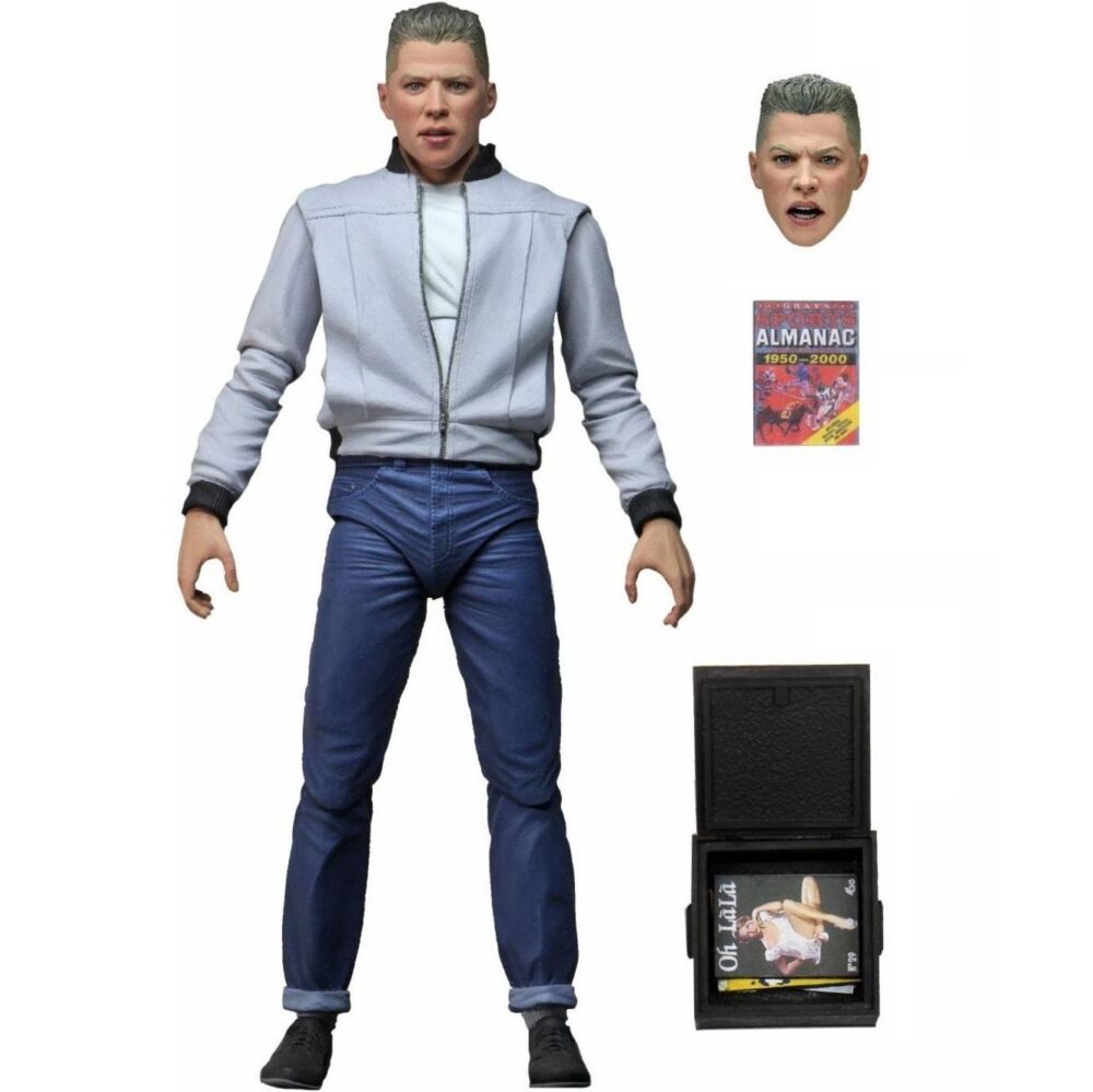 Biff Tannen Back to the Future NECA akcijska figura 18 cm