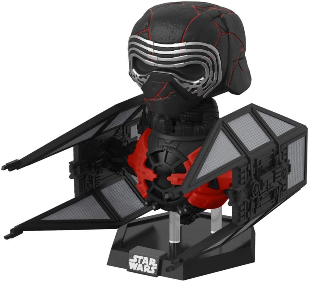 Funko POP Deluxe Star Wars EP 9 Supreme Leader Kylo Ren in Tie Whisper Vinyl figura 9 cm