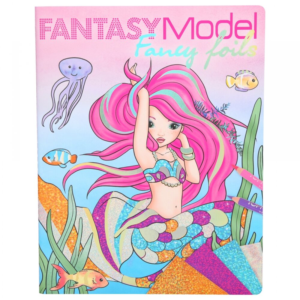 Top Model Fantasy Kreativna Bilježnica S Folijama 10351