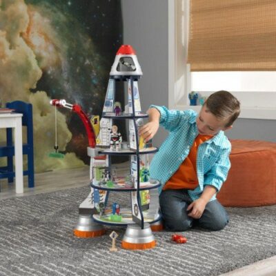 KidKraft Dječji Drveni Rocket Ship Play Set KidKraft