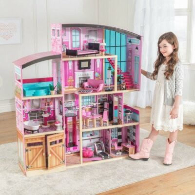KidKraft dječja drvena kuća za lutke Shimmer Mansion Dollhouse