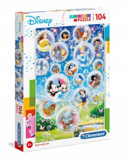 Disney Classic puzzle 104 kom Supercolor Clementoni