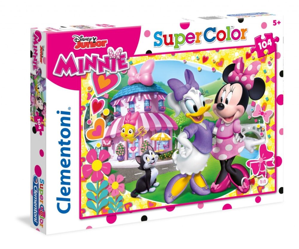 Disney Minnie Mouse puzzle 104 komada Supercolor Clementoni 27982