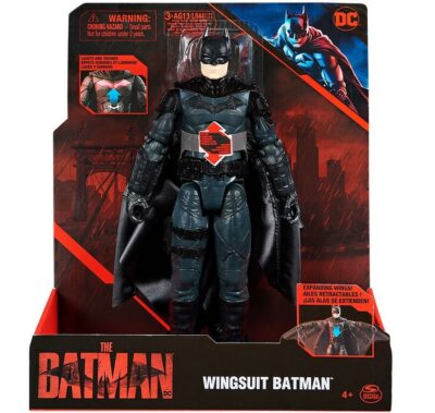 DC Comics Wingsuit Batman The Batman Movie (2022) interaktivna figura 30 cm
