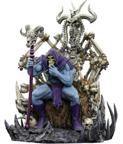 Masters of the Universe Skeletor on Throne Deluxe 29 cm Art Scale Deluxe Statue 1/10 Iron Studios
