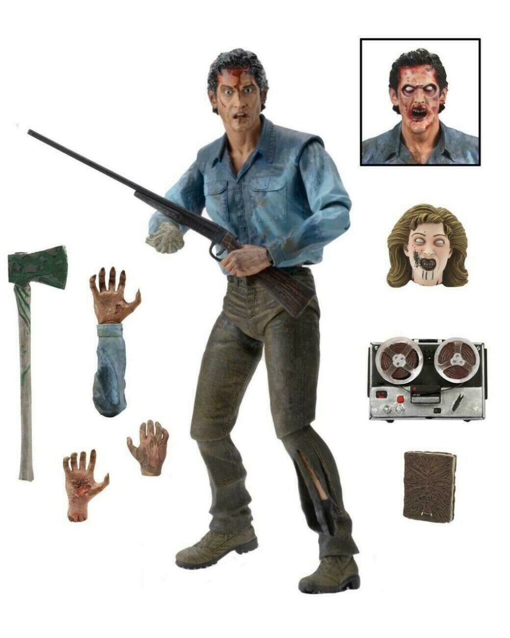 Ultimate Ash Evil Dead 2 akcijska figura 18 cm NECA