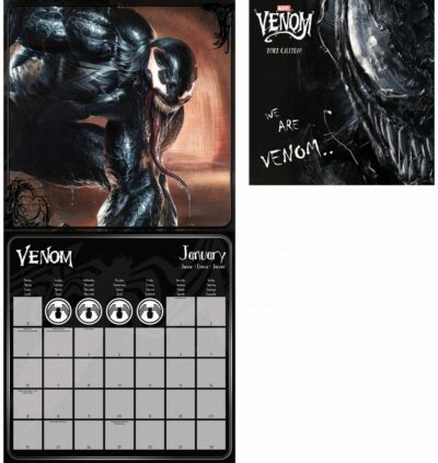 Venom Square 2022 Calendar Pyramid kalendar