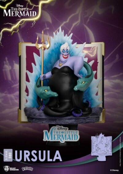 Disney Story Book Series D-Stage PVC Diorama Ursula New Version 15 cm figura Beast Kingdom DS-080