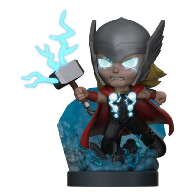 Marvel Superama Mini Diorama Thor God Mode (Black Light) Exclusive figura 10 cm The Loyal Subjects