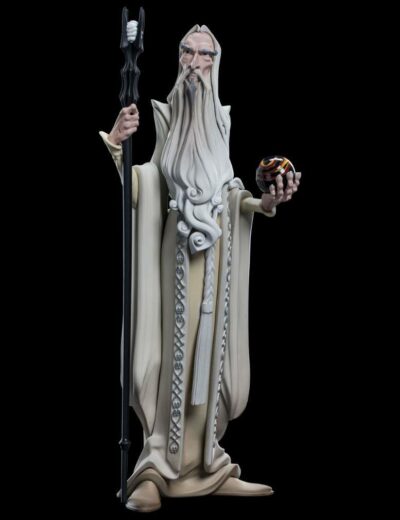 Lord of the Rings Saruman Mini Epics Vinyl figura 17 cm