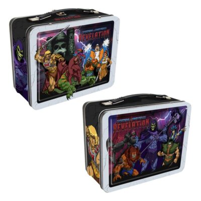 Masters Of The Universe Revelation Tin Tote Heroes And Villains limena kutija za užinu