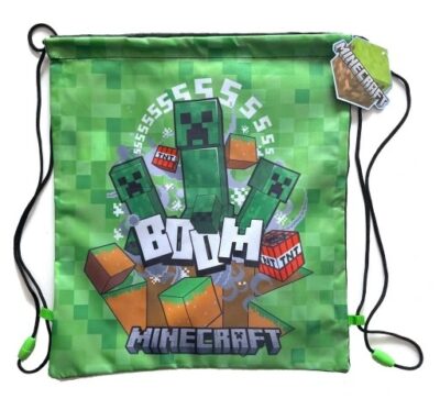 Minecraft vrećica za papuče – sportska torba Boom 78103 2