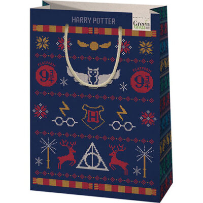 Harry Potter poklon vrećica 26x33x14cm Green Grass