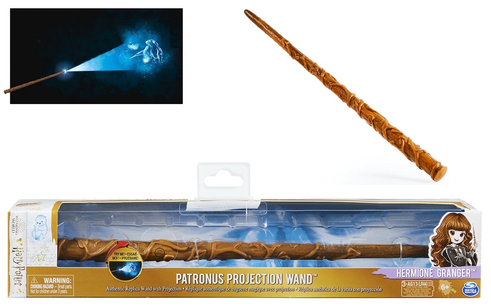 Hermione Granger Patronus Projection Wand čarobni štapić sa projektorom Harry  Potter Wizarding World - miniBIGme