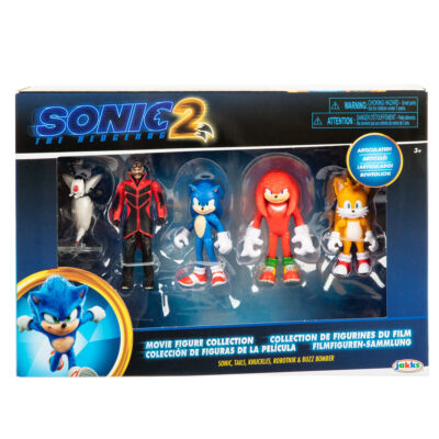 Sonic The Hedgehog Sonic 2 set 5 figura 6cm