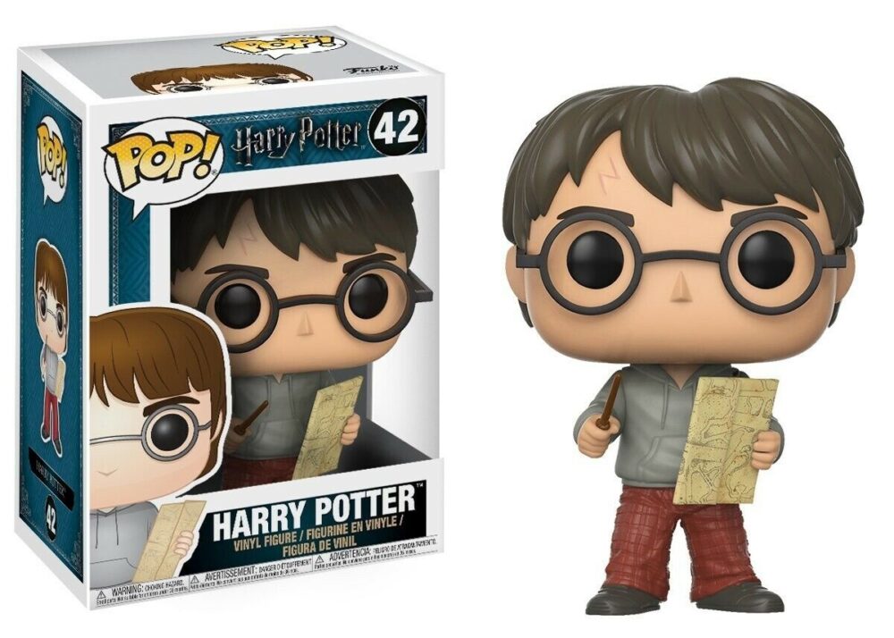 Funko Pop Harry Potter with Marauders Map Vinyl figura 9 cm