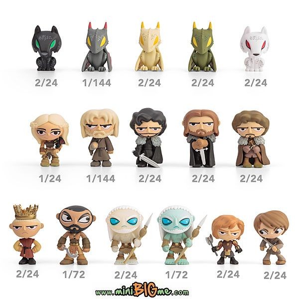 Mini game of thrones shop figures