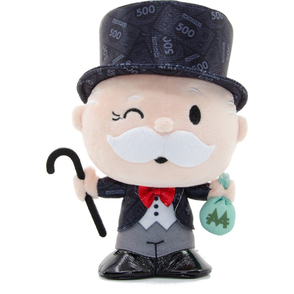 YuMe DZNR Collection Mr Monopoly 85th Anniversary Edition plišana igračka 19 cm