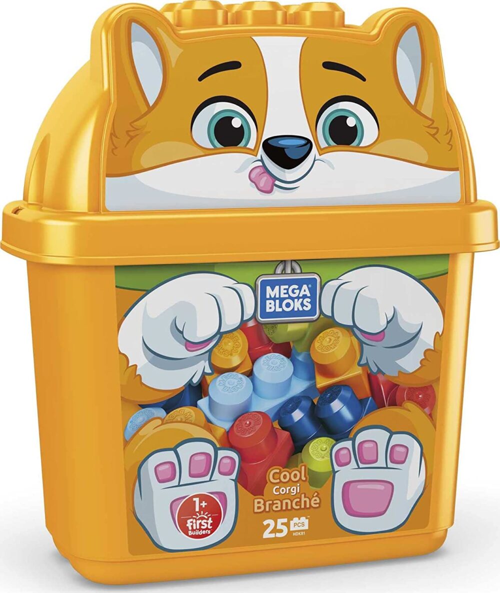 Mega Bloks First Builders Cool Corgi Pas 25 dijelova HDK81 Fisher-Price