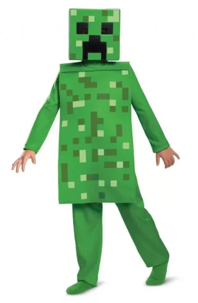 Minecraft Creeper Kostim za djecu 4-8 godina