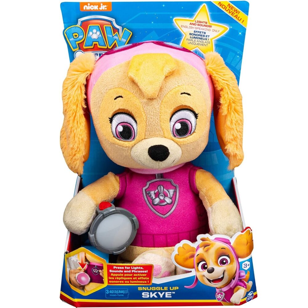 Paw Patrol Skye Snuggle Up interaktivni pliš 25 cm