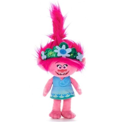 Poppy Flower Dress DreamWorks Trolls World Tour plišana igračka 45 cm Trolovi