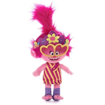 Poppy Stripe Dress DreamWorks Trolls World Tour plišana igračka 45 cm Trolovi