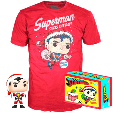 Set Figure POP & Majica DC Comics Superman