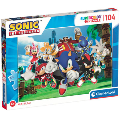 Sonic The Hedgehog puzzle 104kom