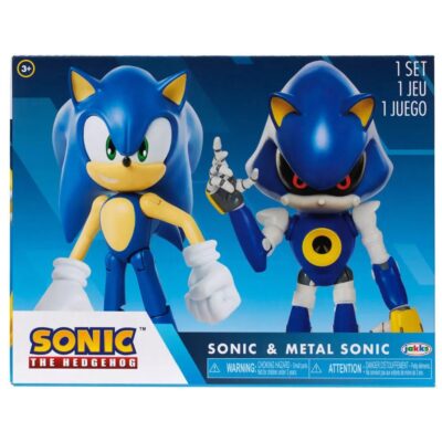Sonic the Hedgehog Sonic & Metal Sonic 2-Pack akcijske figure 10 cm