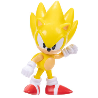 Sonic the Hedgehog W7 Super Sonic akcijska figura 6 cm