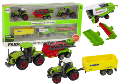 Tractor Farm set Die Cast 6-Pack
