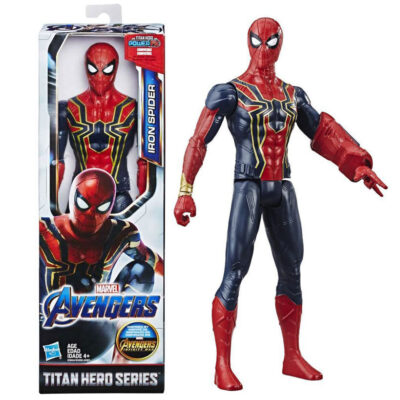 Marvel Avengers Iron Spider-man Titan Hero figure 30cm E3844