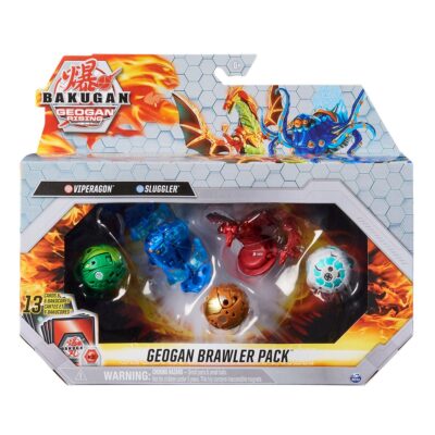 Bakugan 5Pack Battle Pack Viperagon & Sluggler