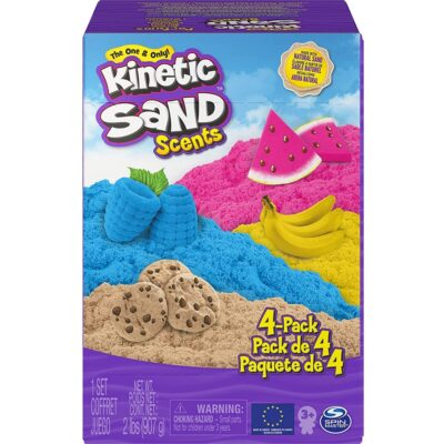 Kinetički pijesak 4 mirisa Kinetic Sand 4 Pack