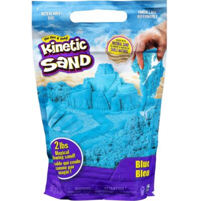 Kinetički pijesak u vrećici 900g plavi Kinetic Sand