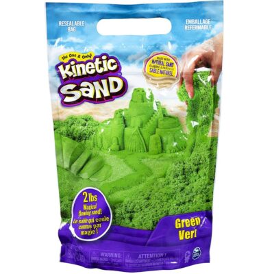 Kinetički pijesak u vrećici 900g zeleni Kinetic Sand