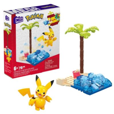 Pokemon Mega Construx Pikachu’s Beach Splash HDL76