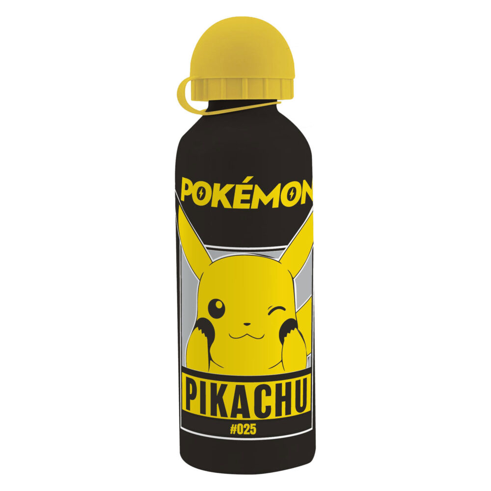 Pokemon crna aluminijska boca za vodu 500 ml