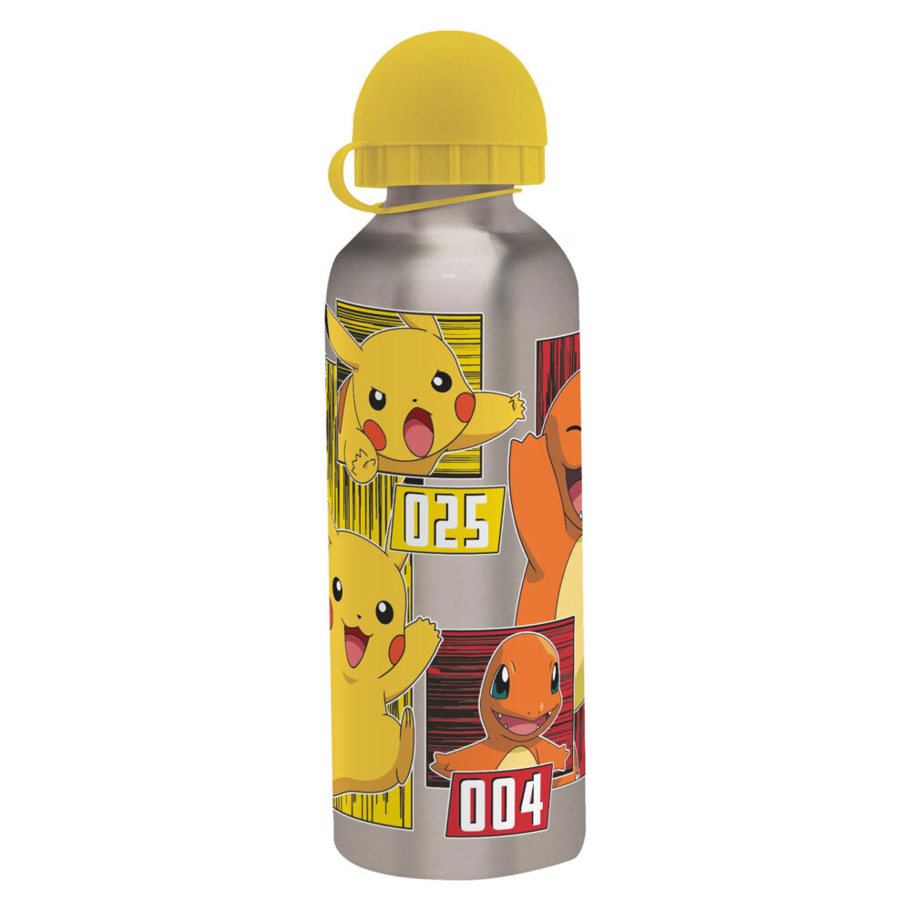 Pokemon siva aluminijska boca za vodu 500 ml