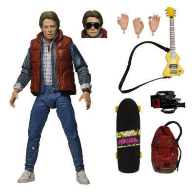 Ultimate Marty McFly Back to the Future NECA akcijska figura 18 cm