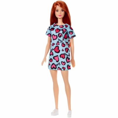 Barbie Chic lutka plava haljina GHW48