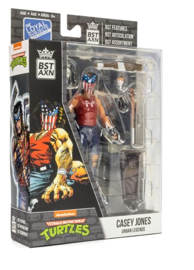 Casey Jones Urban Legends BST AXN Teenage Mutant Ninja Turtles akcijska figura 13 cm The Loyal Subjects 4