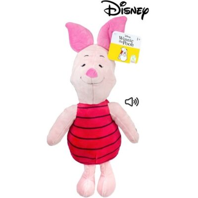 Disney Winnie the Pooh Piglet plišana igračka sa zvukom 30 cm