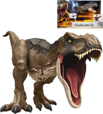 Jurassic World Dominion Super Colossal Tyrannosaurus Rex HBK73 akcijska figura 101 cm