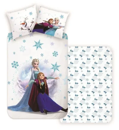 Disney Frozen posteljina 140×200 cm, 70x90 cm 54504