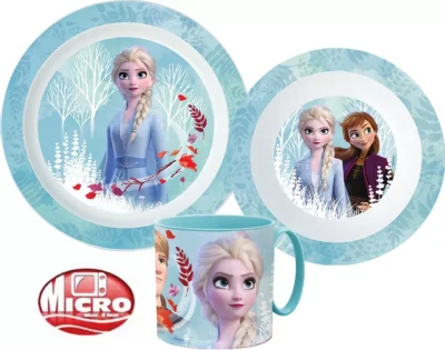 Disney Frozen set za jelo 3 dijela - šalica, zdjelica, tanjur 33345
