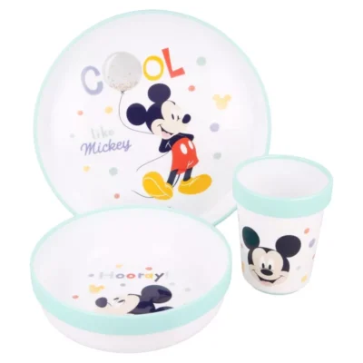 Disney Mickey Micro plastični set za jelo 02263