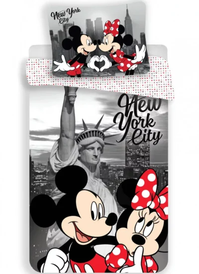 Disney Mickey i Minnie posteljina 140×200 cm, 70×90 cm 18439