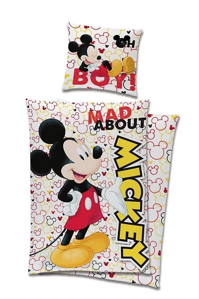 Disney Mickey posteljina 140×200 cm, 70×90 cm 00723